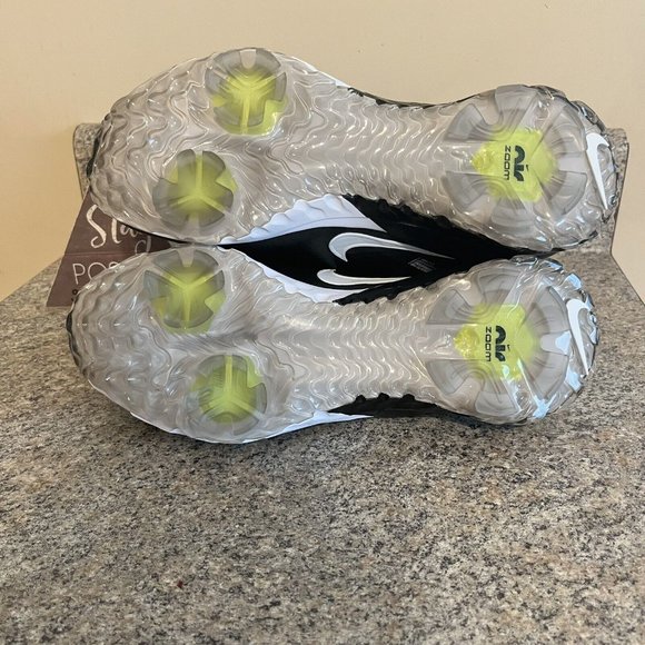 Nike Air Zoom Infinity Tour Flyknit Golf‎ Shoes Black CZ8301-077 Size 9.5 Wide - Picture 7 of 9